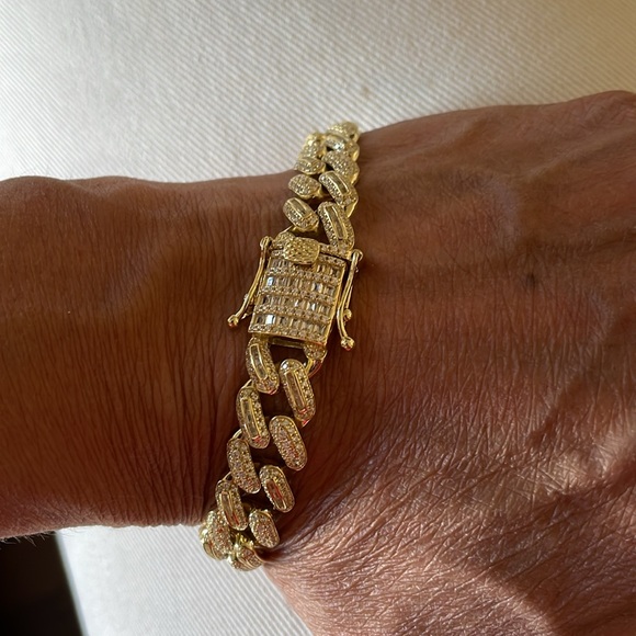 Sterling silver bracelet for men - Picture 2 of 8